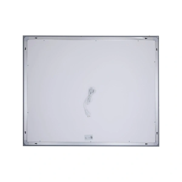 Дзеркало Lidz Kubis (KU1) 1200х800 з LED-підсвічуванням Touch, з антизапотіванням, з регулюванням яскравості
