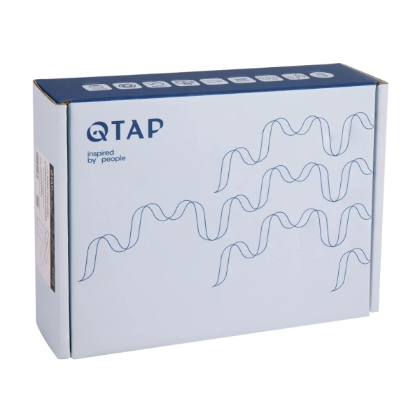 Змішувач для раковини Qtap Swan (хром)