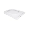Сидіння для унітазу Qtap (Stork, Aquarius 630) 420x336x22 мм, White, з мікроліфтом, Slim Duroplast, Quick Release