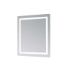 Дзеркало Lidz Kubis 700х800 з LED-підсвічуванням Touch, з антизапотіванням, з димером, рег. яскравості