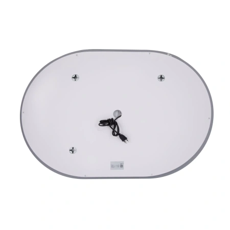 Дзеркало Qtap Gemini 650х900 з LED-підсвічуванням Touch, з антизапотіванням, з димером, рег. темп. кольору (3000-6500K)