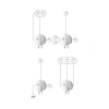 Фото Душова система прихованого монтажу термостатична Grohe QuickFix SmartControl