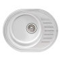 Кухонна мийка Qtap 5745 Micro Decor 0,8 мм