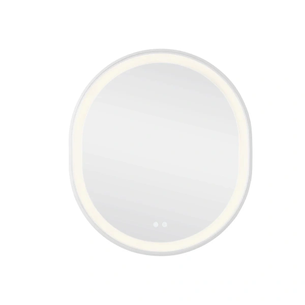 Дзеркало Qtap Gemini 800х700 з LED-підсвічуванням Touch, з антизапотіванням, з димером, рег. темп. кольору (3000-6500K)