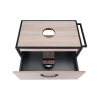 Тумба підвісна Qtap Taurus 800х476х469 Whitish oak зі стільницею