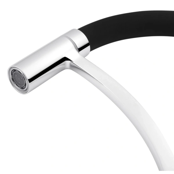 Змішувач для кухні з гнучким виливом Kroner KRP Ersel - C03900BLK 