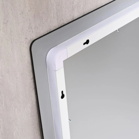 Дзеркало Qtap Taurus (TA2) 800×600 мм з LED-підсвічуванням Touch, з антизапотіванням, з димером, рег. темп. кольору (3000-6500K)