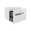 Тумба підвісна Qtap Virgo 600х476х469 White/Whitish oak зі стільницею