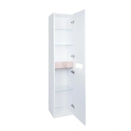Пенал підвісний Qtap Virgo 350х1600х316 White/Whitish