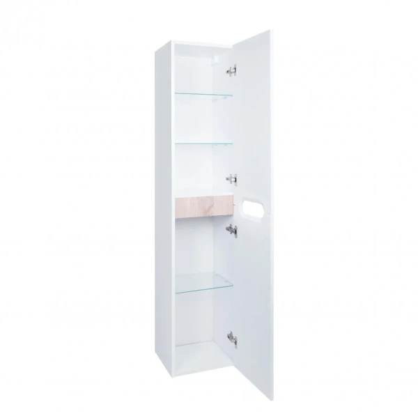 Пенал підвісний Qtap Virgo 350х1600х316 White/Whitish