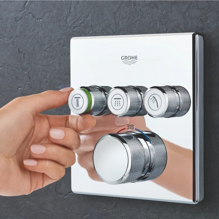Фото Душова система прихованого монтажу Grohe QuickFix SmartControl