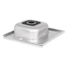 Фото Кухонна мийка Lidz 6060-L Decor 0,6 мм