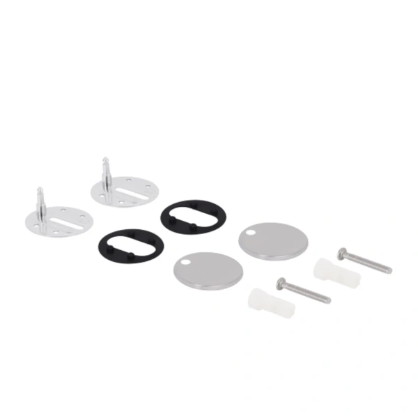 Сидіння для унітаза (Tern 490) 435x344x50 мм, Matt Black, з мікроліфтом, Slim Duroplast, Quick Release Qtap