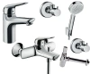 Набір змішувачів 5 в 1 HANSGROHE NOVUS