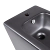 Акційний набір: Унітаз напольний Robin Ultra Quiet 660x360x855 Black + Біде напольне Robin 565x360x405 Black