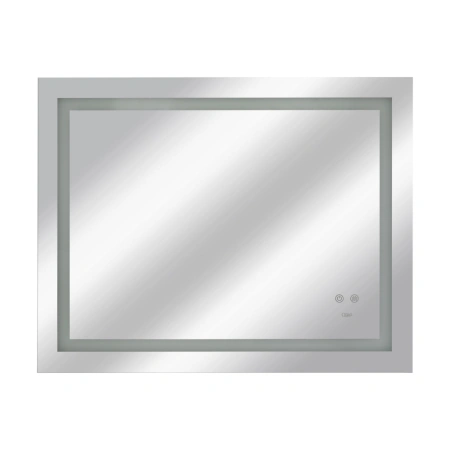 Дзеркало настінне прямокутне 900х700 мм. з LED-підсвічуванням, з антизапотіванням Qtap Mideya