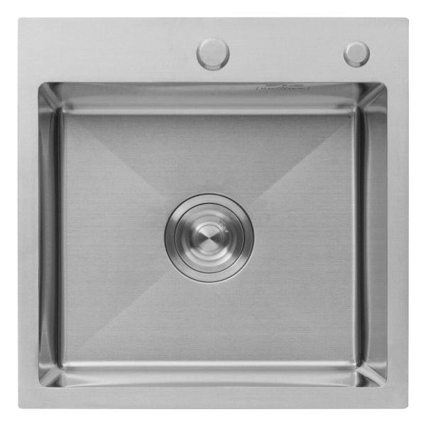 Кухонна мийка Kroner KRP Gebürstet - 4545HM (3.0/1.0 мм)