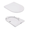 Унітаз підлоговий Qtap Jay Eco Ultra Quiet з сидінням Soft-close 640x360x835 мм White