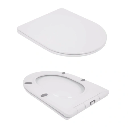Унітаз підлоговий Qtap Jay Eco Ultra Quiet з сидінням Soft-close 640x360x835 мм White