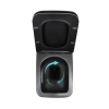 Унітаз підвісний Qtap Gemini Ultra Quiet 485×340×350 мм, Matt Black, з сидінням Slim Duroplast / Soft-close / Quick Release