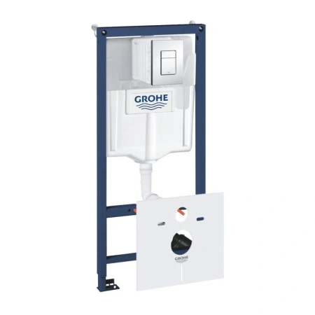 Комплект 4 в 1: Інсталяція Grohe Rapid SL 3 в 1 38772001 + Унітаз безободковий Kroner 