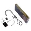 Фото Кухонна мийка Kroner (колір графіт) 50*50 3.0/1 + Змішувач для кухні з висувним виливом Kroner