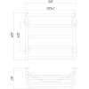 Фото Рушникосушка водяна Qtap Hotel