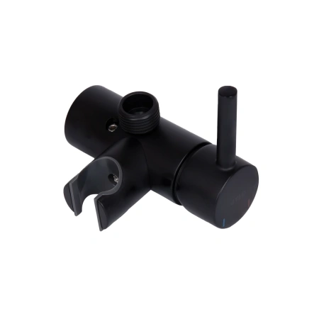 Набір для (біде) гігієнічного душу зі змішувачем Qtap в чорному матовому кольорі