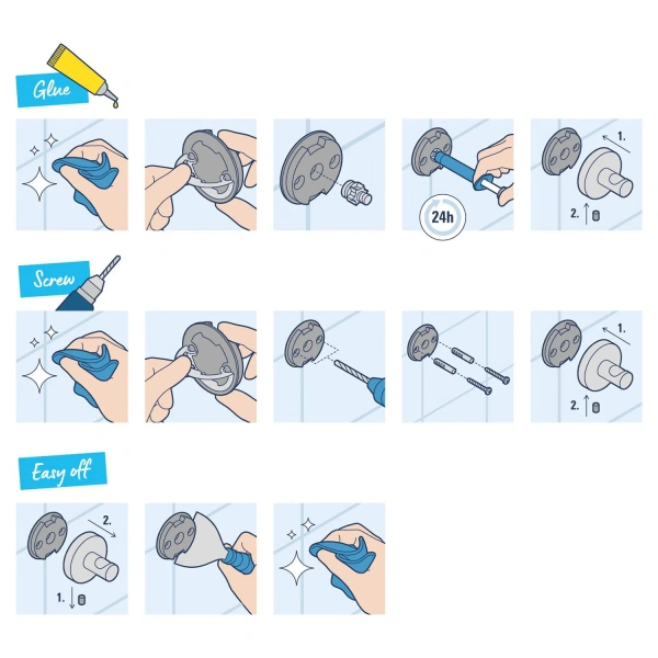 Дозатор для рідкого мила Grohe QuickFix Start Cube