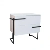 Тумба підлогова Qtap Taurus 700х616х437 White/Whitish oak зі стільницею