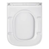 Унітаз підвісний безобідковий Kroner Eifel WHI493436 RIMLESS з сидінням Slim Duroplast / Soft-close