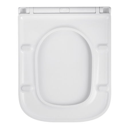 Унітаз підвісний безобідковий Kroner Eifel WHI493436 RIMLESS з сидінням Slim Duroplast / Soft-close 