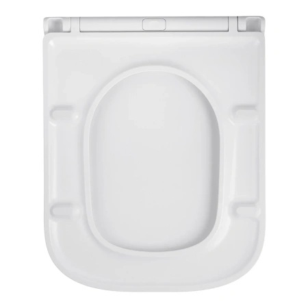 Унітаз підвісний безобідковий Kroner Eifel WHI493436 RIMLESS з сидінням Slim Duroplast / Soft-close