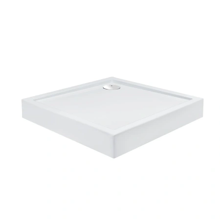 Фото Набір Qtap душова кабіна Taurus Clear 2020x900x900 мм + піддон Tern 90x90x12 см з сифоном