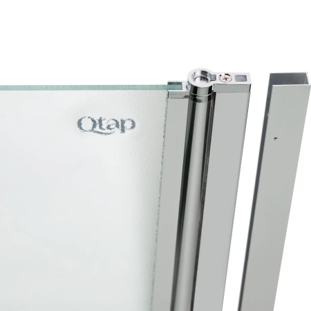 Штора на ванну Qtap Standard
