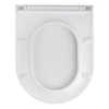 Унітаз підвісний безобідковий Kroner Armada WHI513636 RIMLESS з сидінням Slim Duroplast / Soft-close