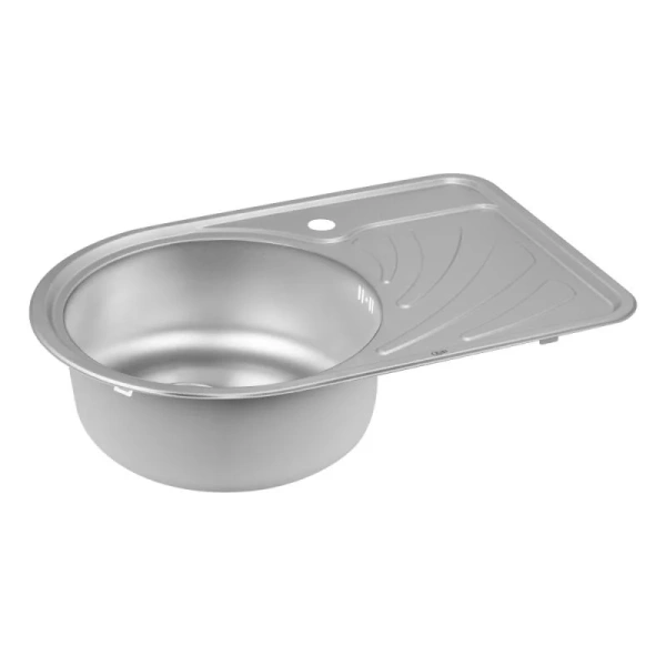Фото Кухонна мийка Qtap 67*44L Micro Decor 0,8 мм