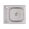 Кухонна мийка Lidz 6050-R Decor 0,6 мм