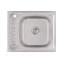 Кухонна мийка Lidz 6050-R Decor 0,6 мм