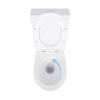 Унітаз підлоговий Qtap Virgo Ultra Quiet безобідковий з сидінням Soft-close WHITE