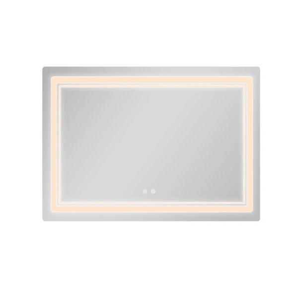 Дзеркало Qtap Cardinal (CA2) 1200х800 з LED-підсвічуванням Touch, з антизапотіванням, з димером, рег. темп. кольору (3000-6500K)