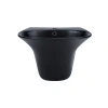Раковина підвісна моноблок Qtap Virgo 550х430х400 Matt black з донним клапаном