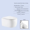 Готове рішення Qtap для ванної кімнати: підвісний унітаз Taurus Ultra Quiet 515×360×350 + комплект інсталяції Nest 4 в 1 (кругла клавіша White)