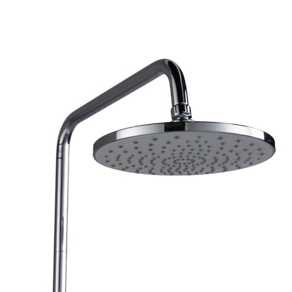 Душова система латунна на три споживача (з виливом) Lidz Astra (хром)