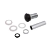Донний клапан для раковини Qtap PU03 225х70х70 Matt black