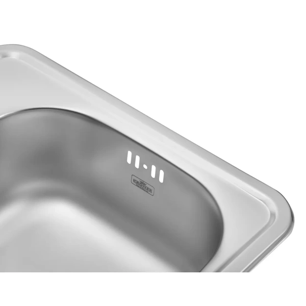 Фото Кухонна мийка Kroner KRP Satin - 3838 (0.6 мм)
