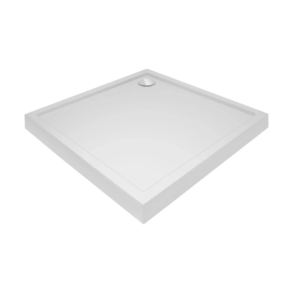 Душовий піддон Qtap Tern 100x100x12 см + сифон