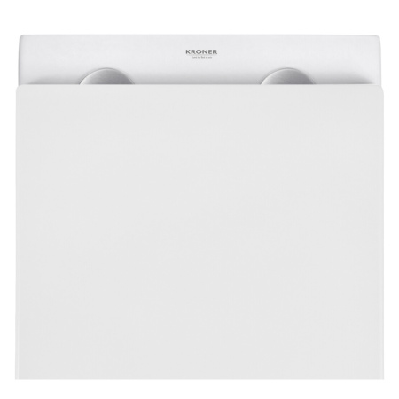 Унітаз підвісний безобідковий Kroner Eifel WHI493436 RIMLESS з сидінням Slim Duroplast / Soft-close 