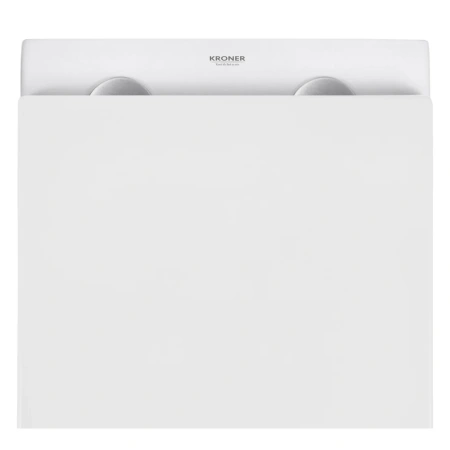 Унітаз підвісний безобідковий Kroner Eifel WHI493436 RIMLESS з сидінням Slim Duroplast / Soft-close