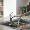 Фото Змішувач для кухні з висувним виливом Grohe QuickFix Start